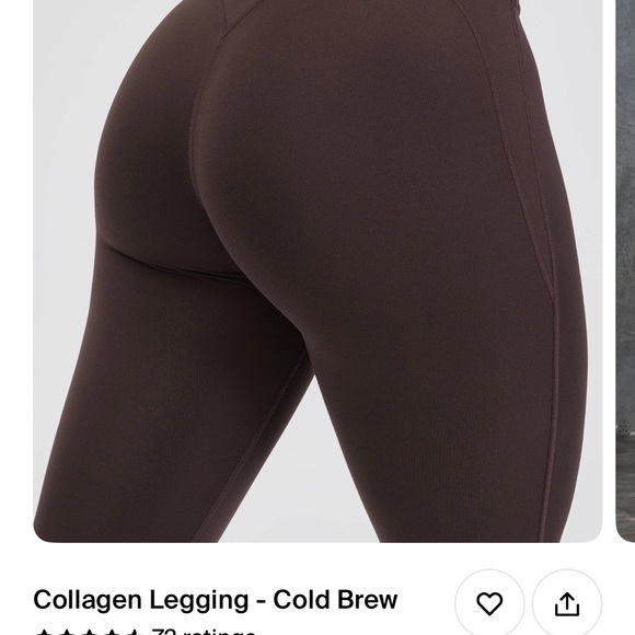 Buffbunny size small brown leggings - Picture 7 of 8